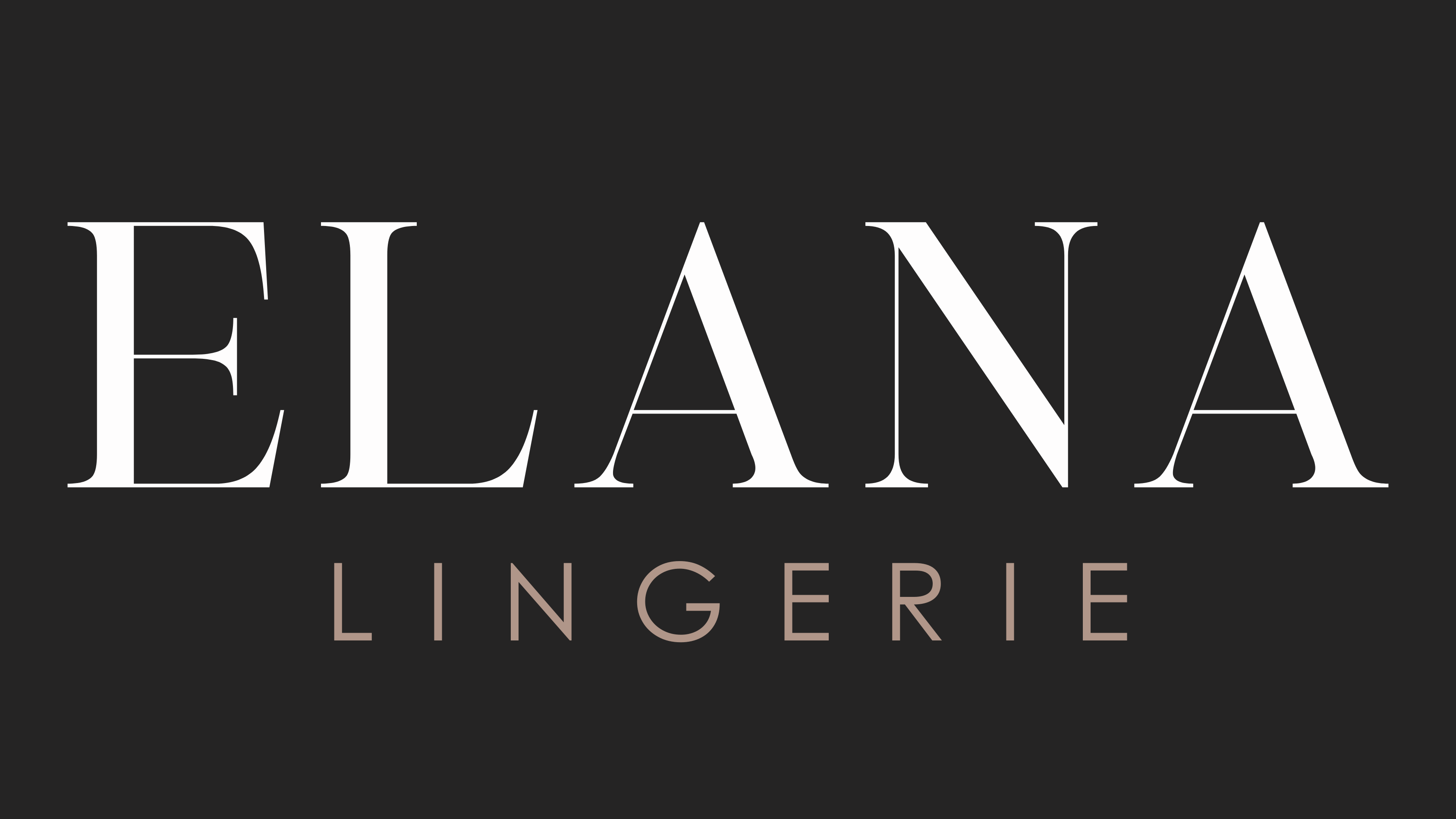 ELANA LINGERIE